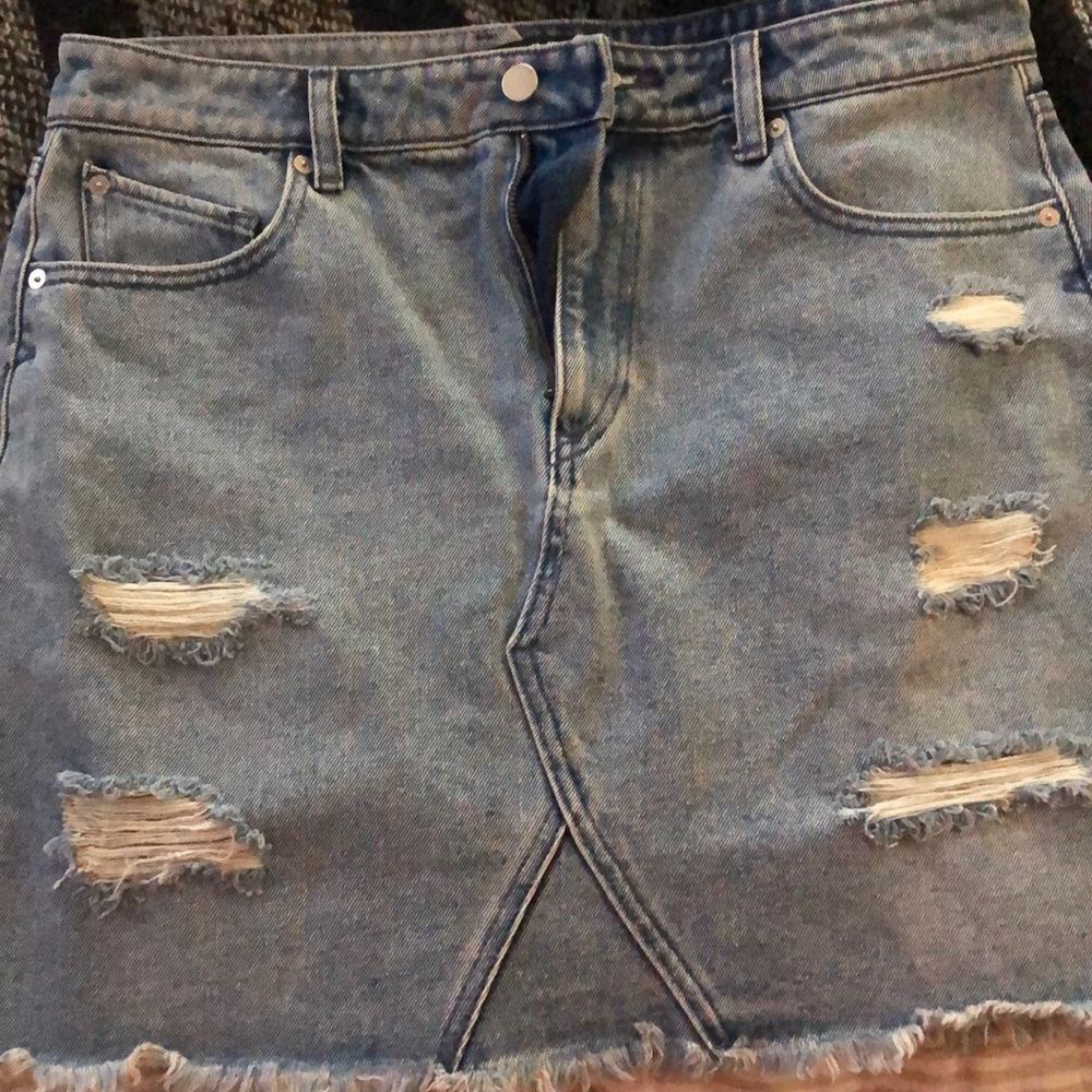 Cute Denim Jean Skirt